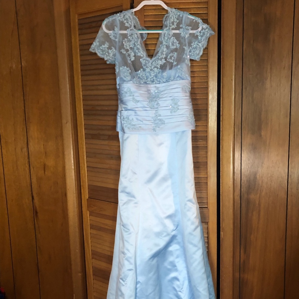 Handmade bridesmaids gown